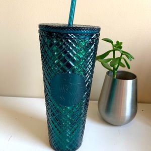 Starbucks studded emerald tumbler